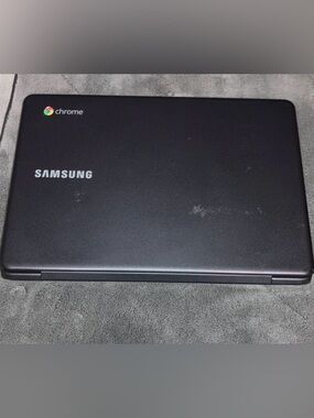 Samsung Black Chromebook 3 - Portable Chrome OS Laptop